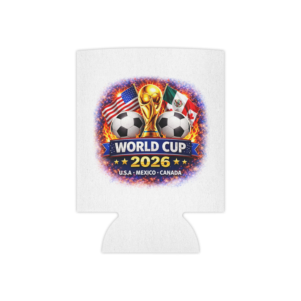 World Cup 2026 Can Cooler – USA Mexico Canada Soccer Koozie