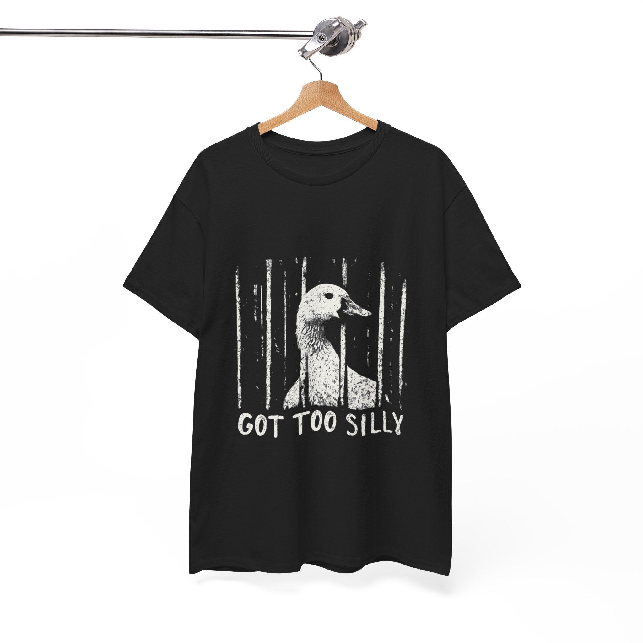 Got Too Silly Goose T-Shirt — Funny Vintage Goose Graphic Tee