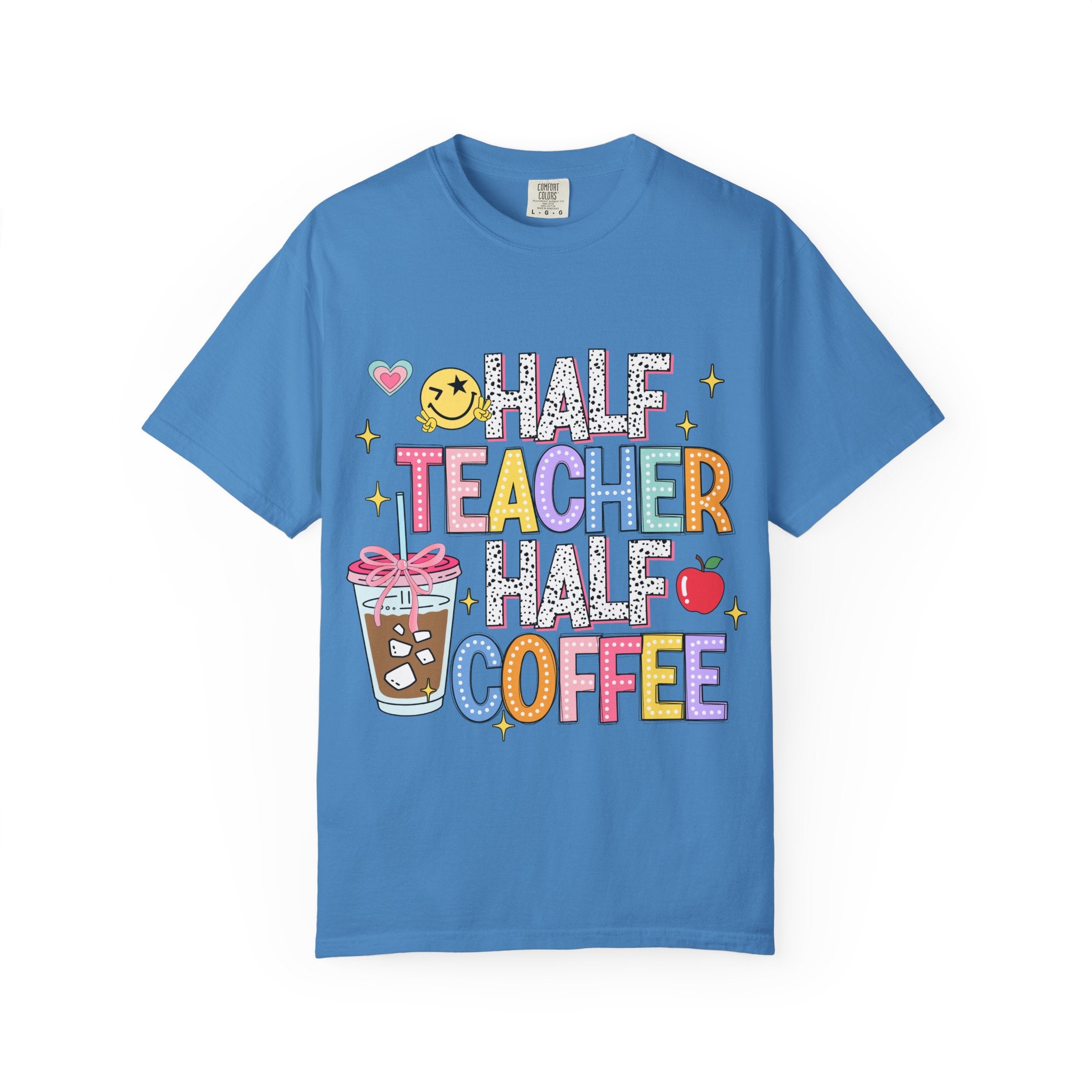 Half Teacher Half Coffee T-Shirt
