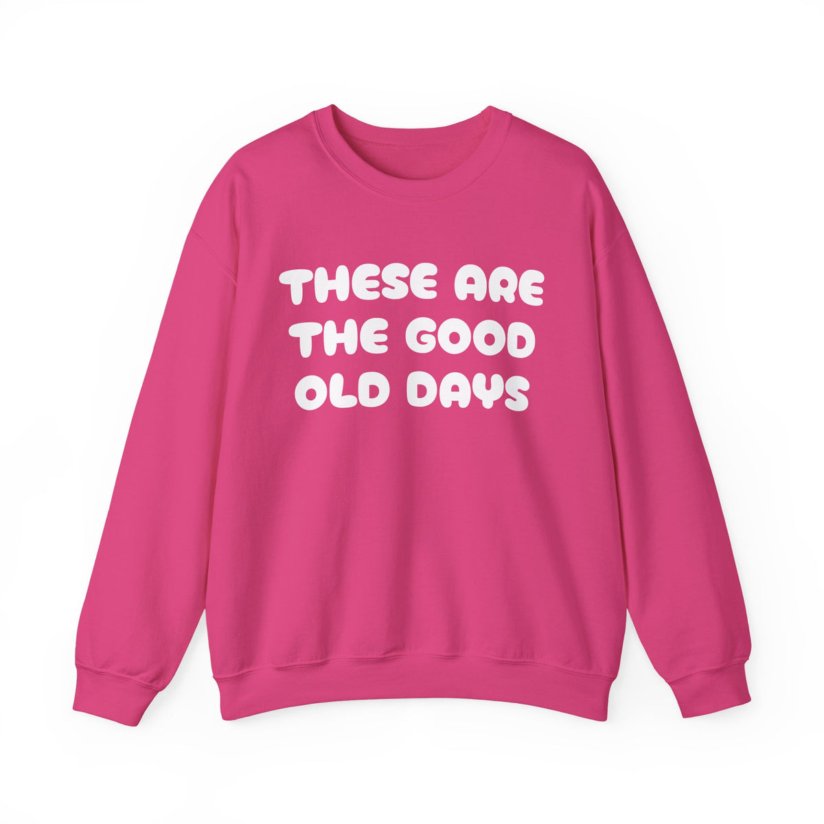 These Are the Good Old Days Nostalgic Sweatshirt