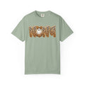 Leopard T-Shirt — 'Nana' Script with Paw & Leopard Print