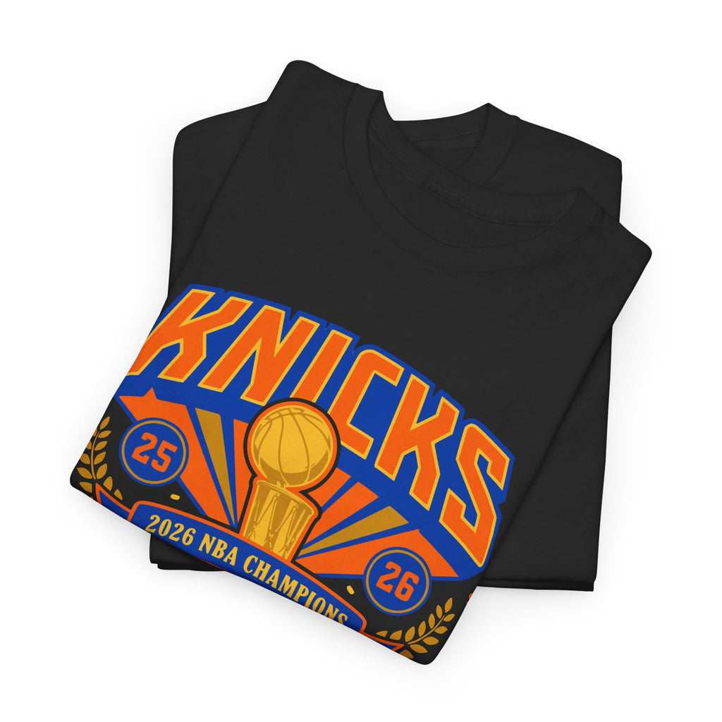 Knicks 2026 NBA Champions T-Shirt — New York Knicks Championship Souvenir Tee