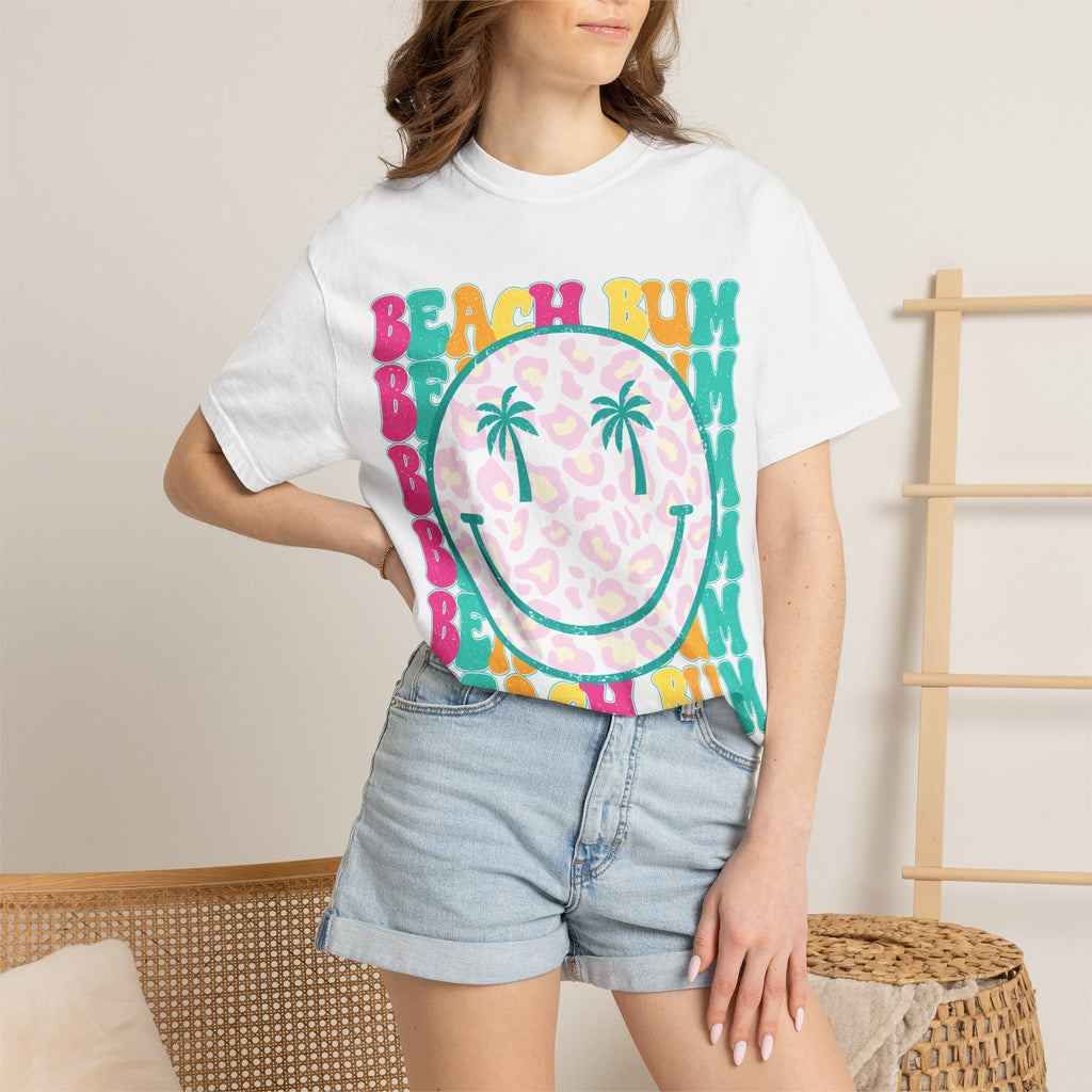 Beach Bum Smiley T-Shirt