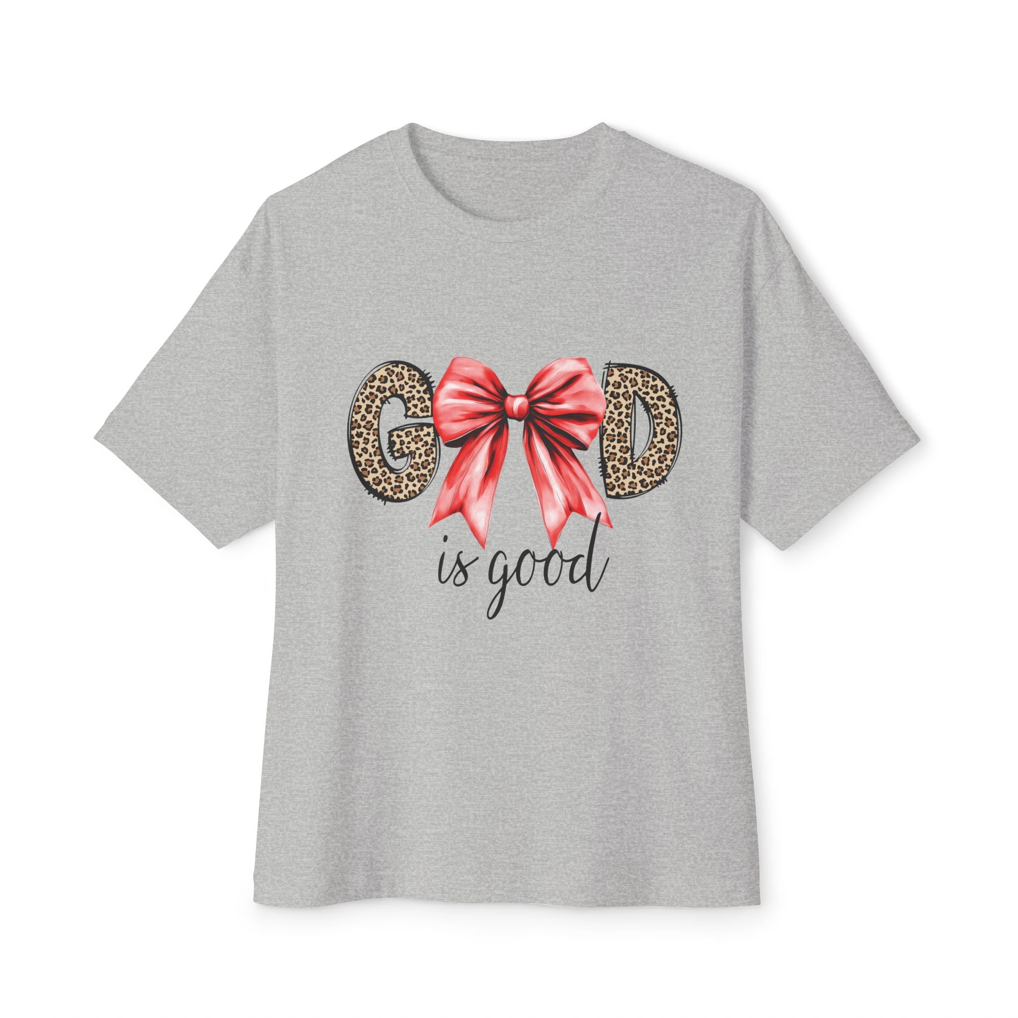 God is Good tee | Leopard letters