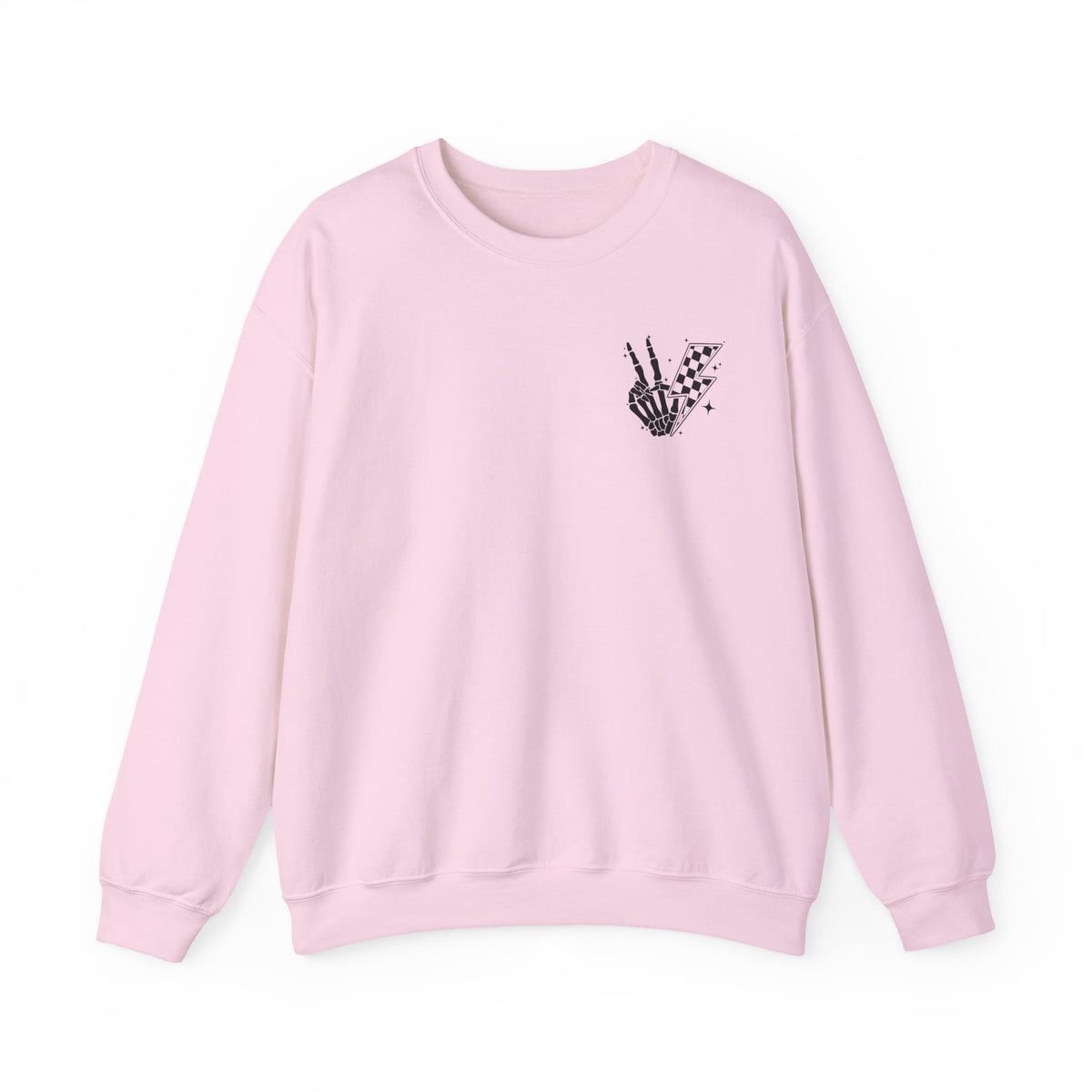 Christian Crewneck Sweatshirt — "I Sought The Lord and He Answered" Graphic