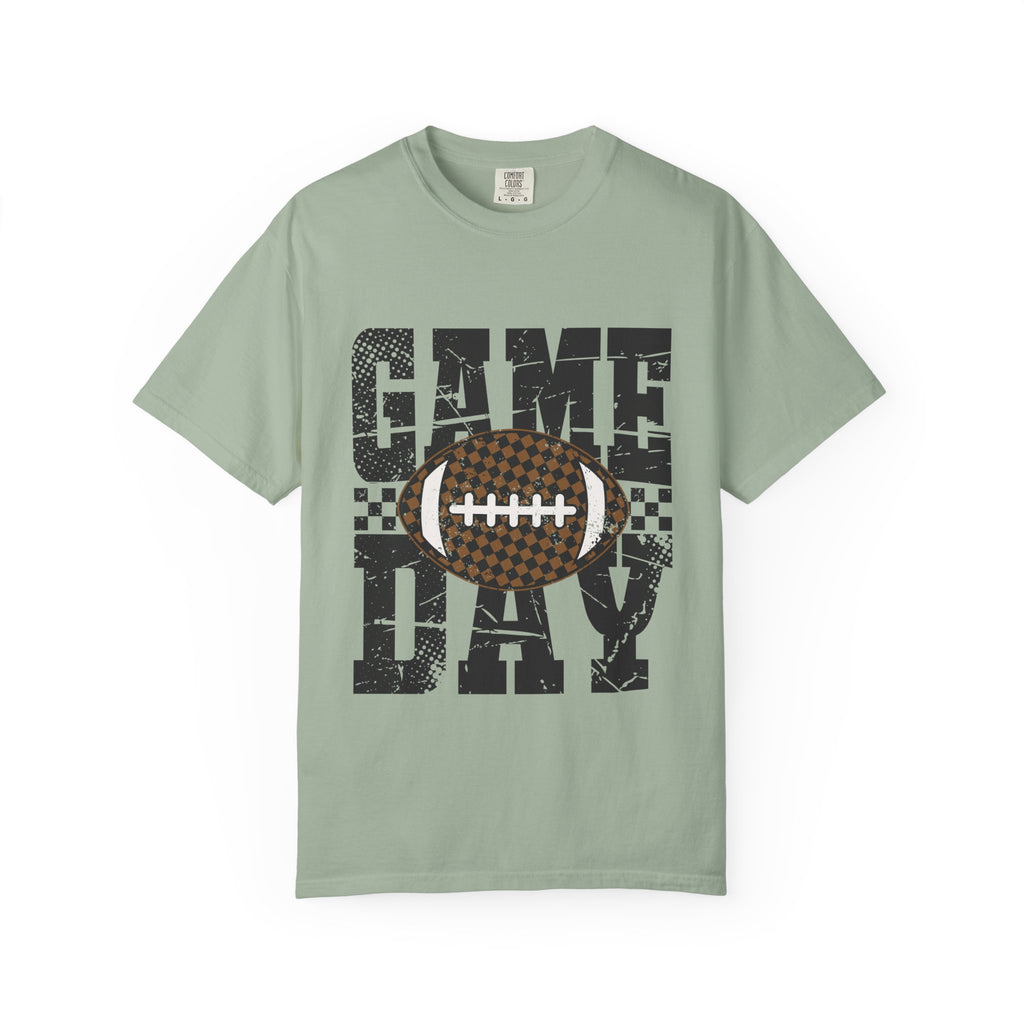 Game Day Football T-Shirt — Vintage Grunge School Spirit Tee