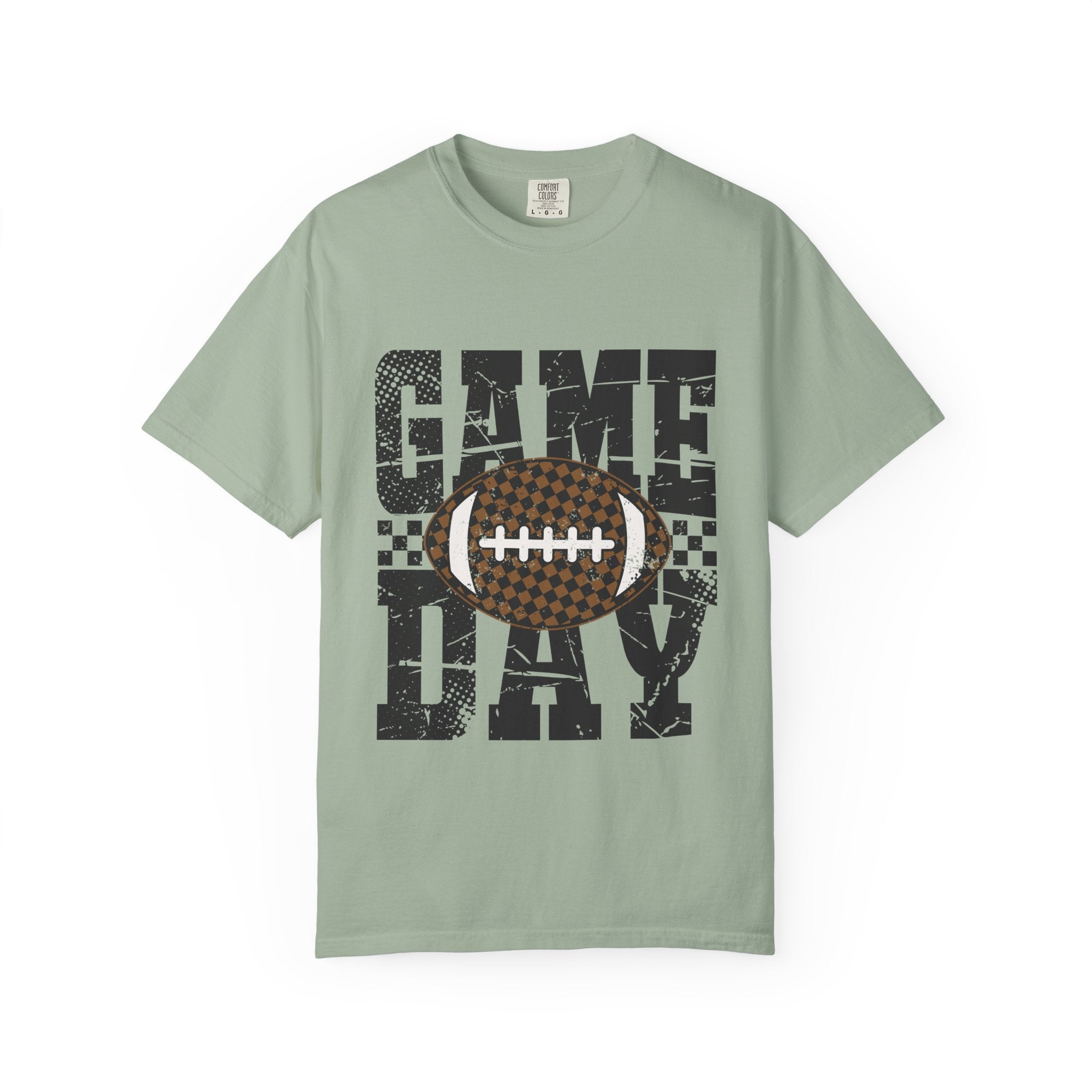 Game Day Football T-Shirt — Vintage Grunge School Spirit Tee