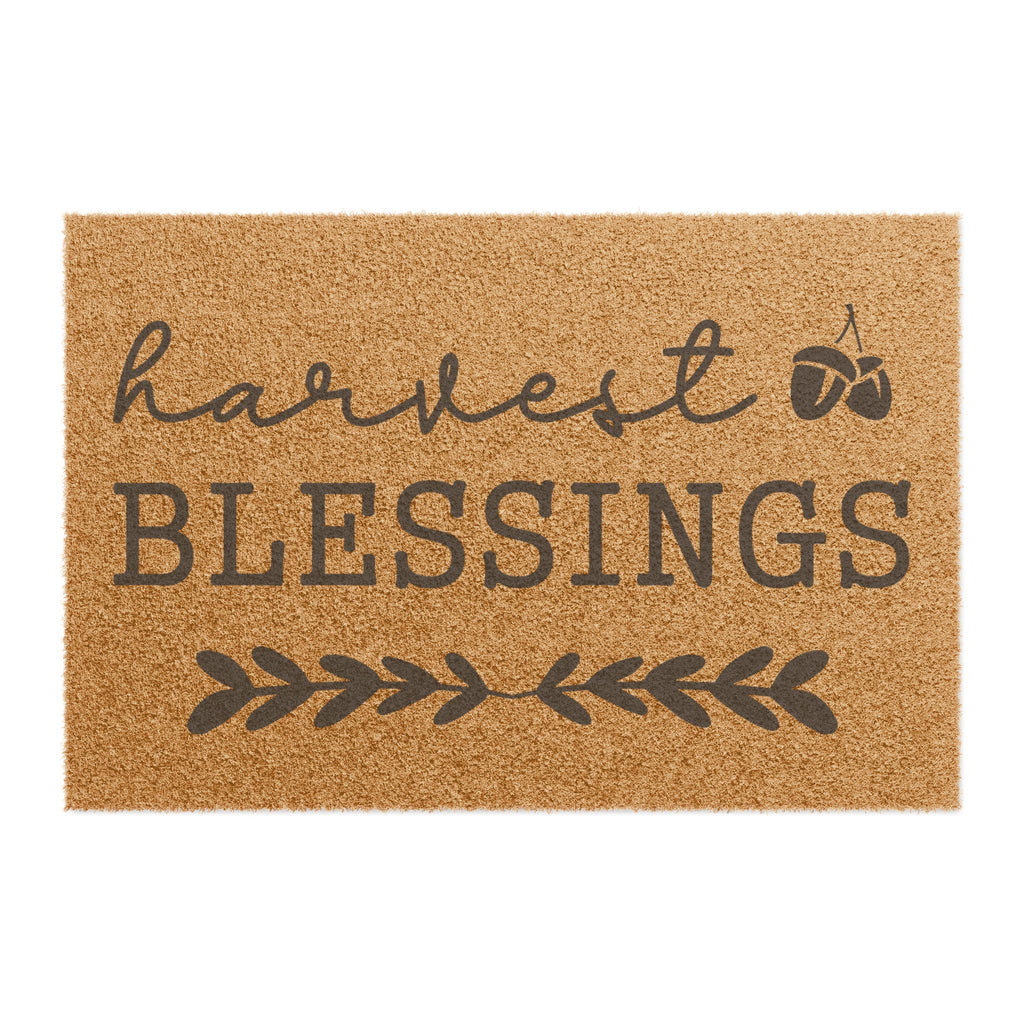 Harvest Blessings Doormat