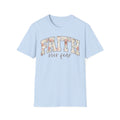 Faith Over Fear T-Shirt — Floral Scripture Inspirational Tee