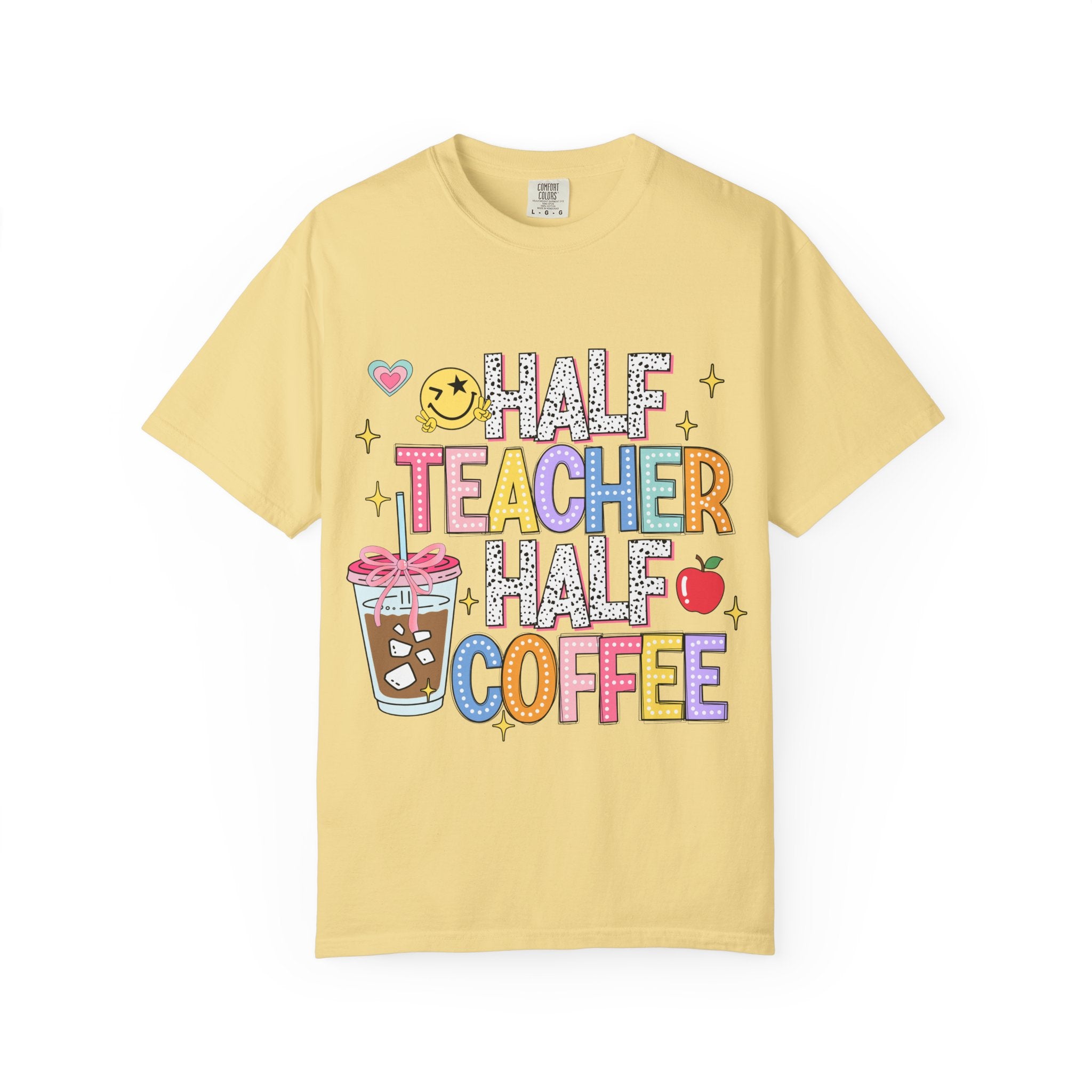 Half Teacher Half Coffee T-Shirt