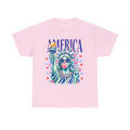 Statue of Liberty Bubblegum Tee — "America" Patriotic Graphic T-Shirt