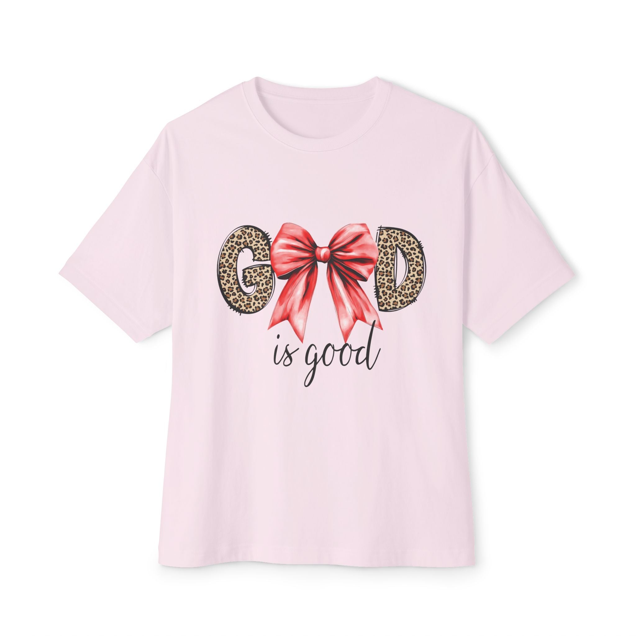 God is Good tee | Leopard letters