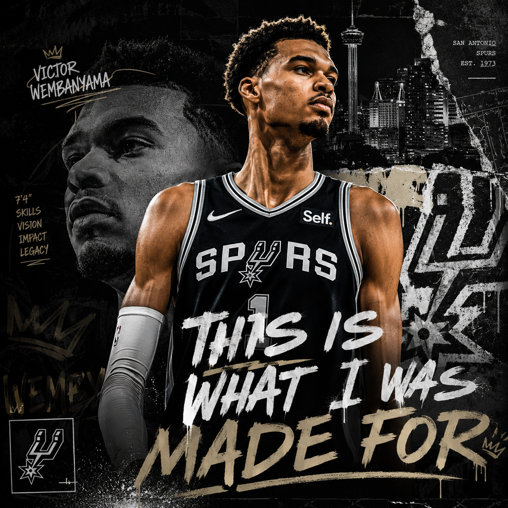 Go Spurs Go! — "This Is What I Was Made For" Wemby